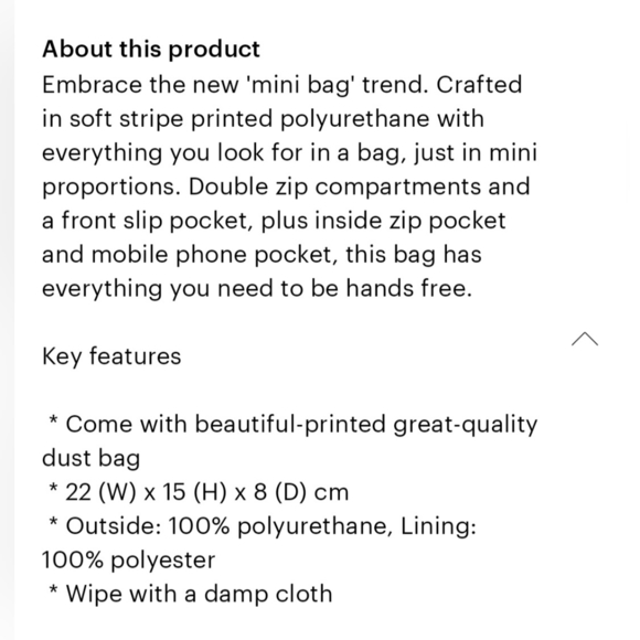 Fable Stripe Lundy- Island Camera Bag - Picture 5 of 5